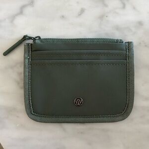 Lululemon Wallet - New/Never Used - Sage Green